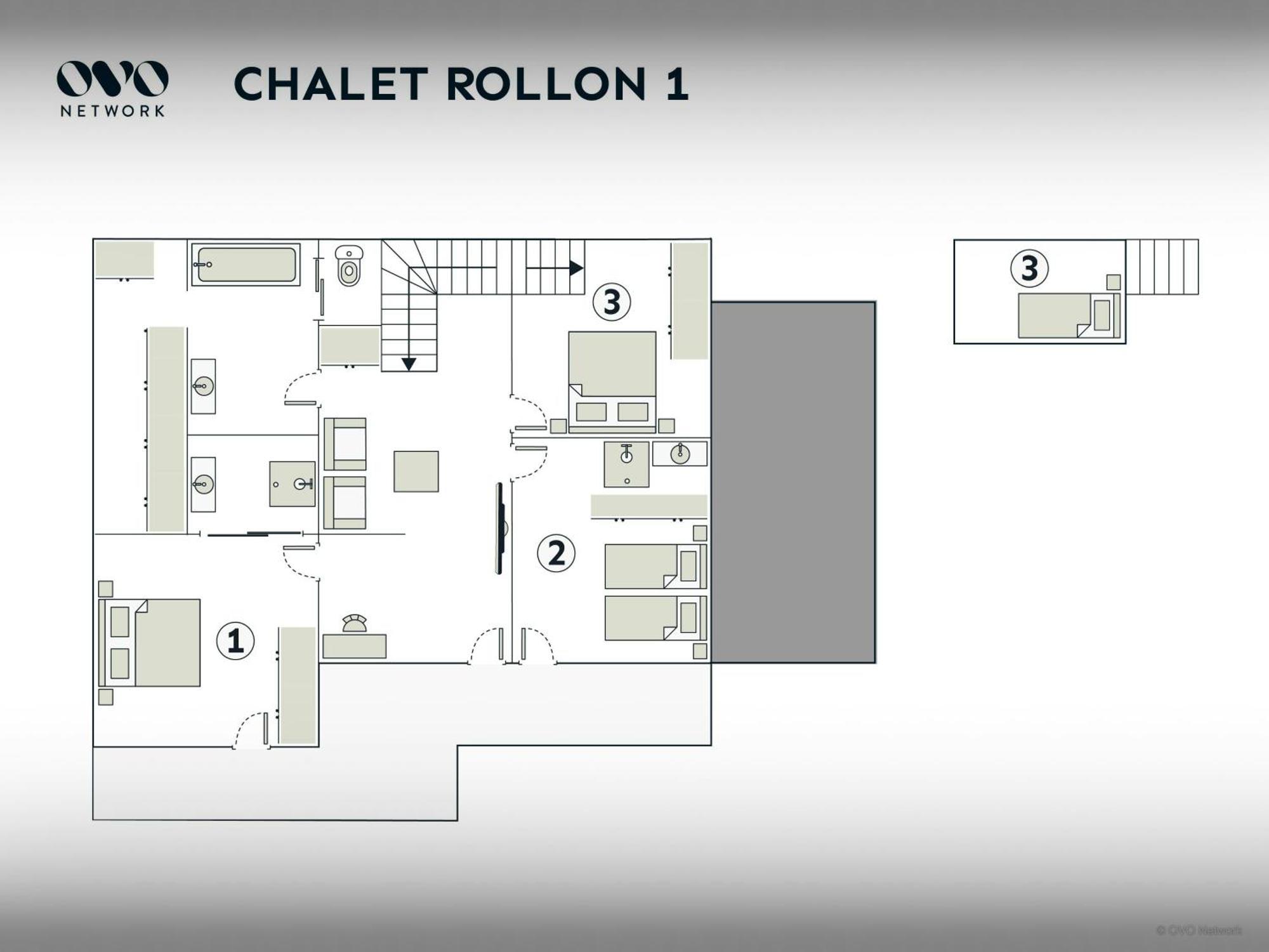 Chalet De Rollon - Ovo Network โธนส์ ภายนอก รูปภาพ